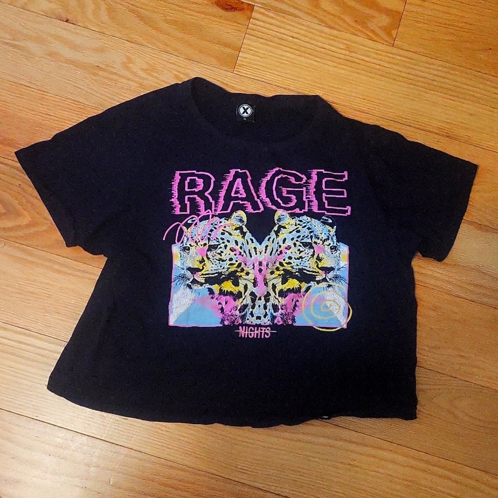 Crop 80s t shirt